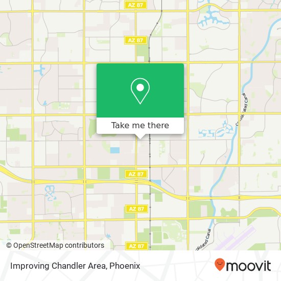 Mapa de Improving Chandler Area