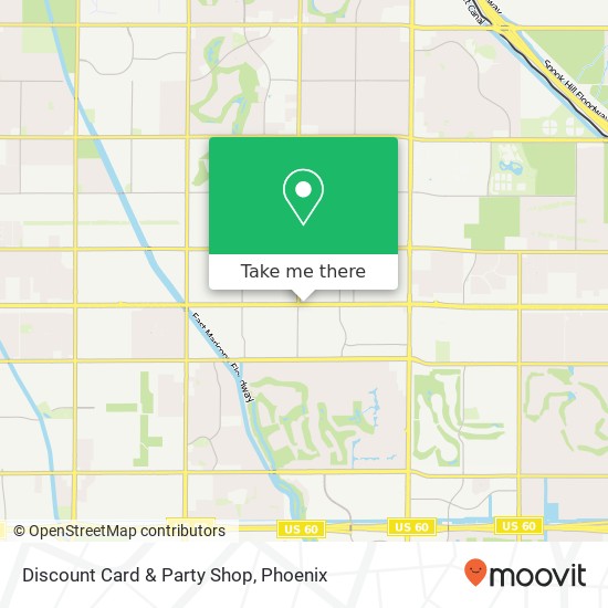 Discount Card & Party Shop map