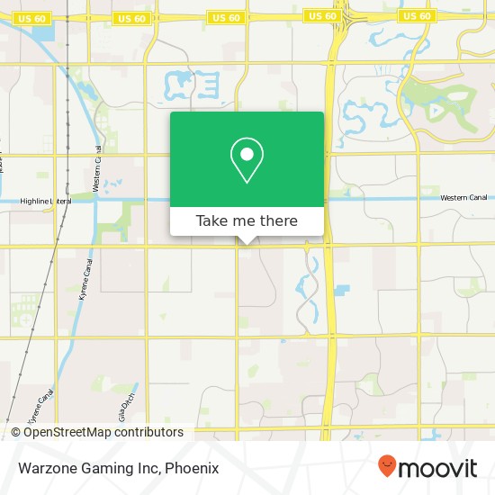 Warzone Gaming Inc map