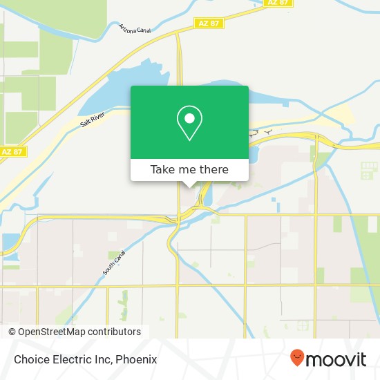 Mapa de Choice Electric Inc