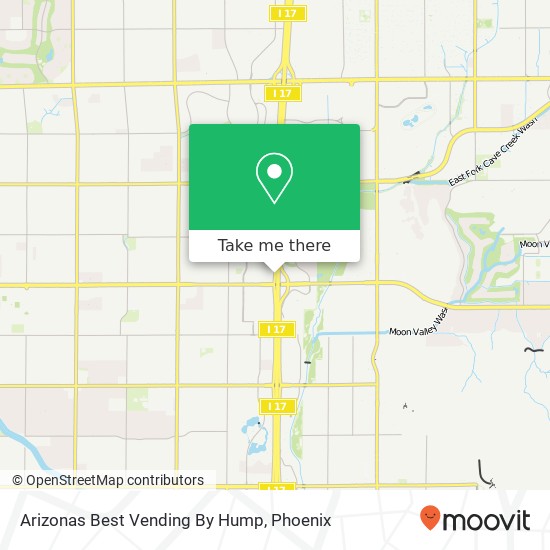 Arizonas Best Vending By Hump map