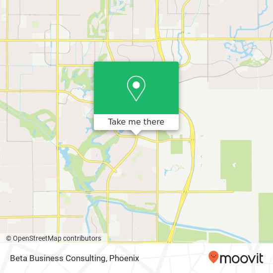Beta Business Consulting map
