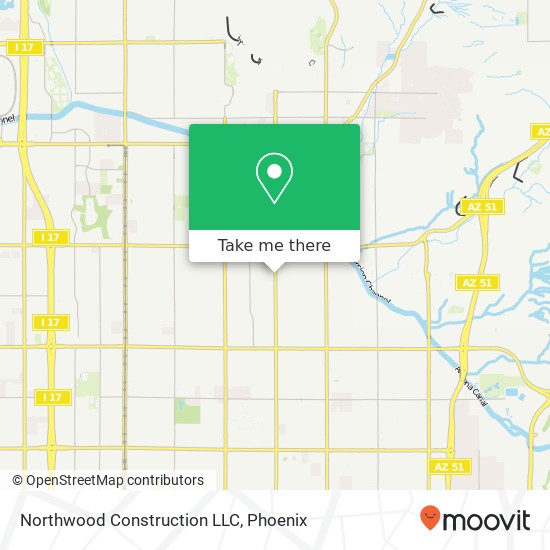 Northwood Construction LLC map