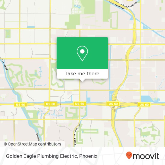 Mapa de Golden Eagle Plumbing Electric