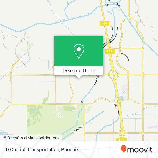 D Chariot Transportation map