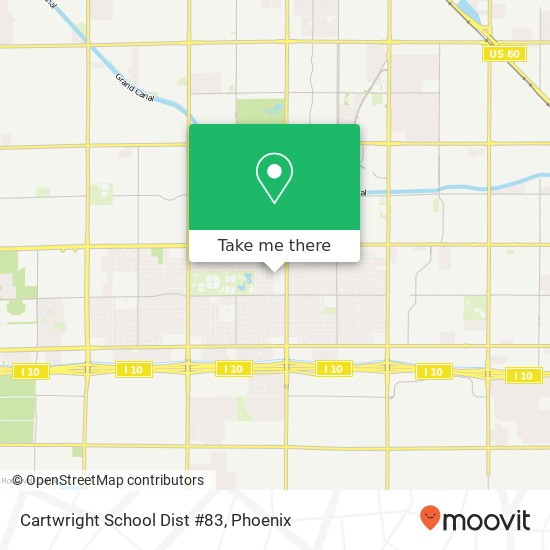 Mapa de Cartwright School Dist #83