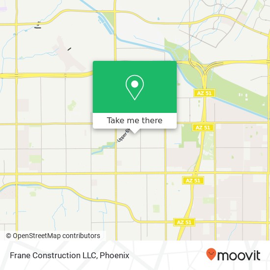 Frane Construction LLC map