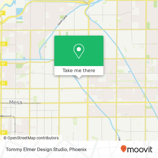 Tommy Elmer Design Studio map