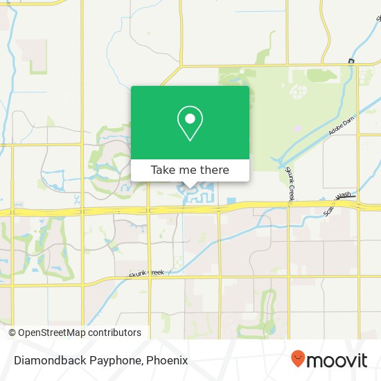 Diamondback Payphone map