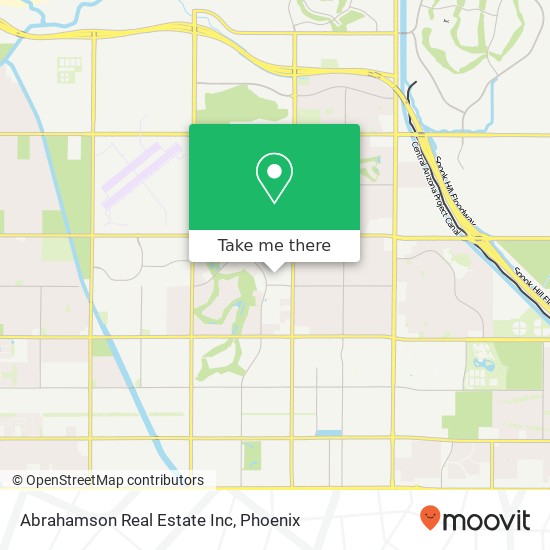 Abrahamson Real Estate Inc map