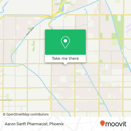 Aaron Sanft Pharmacist map