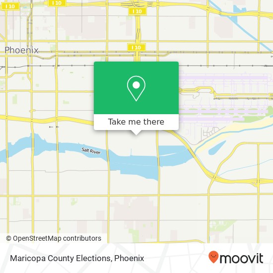 Maricopa County Elections map