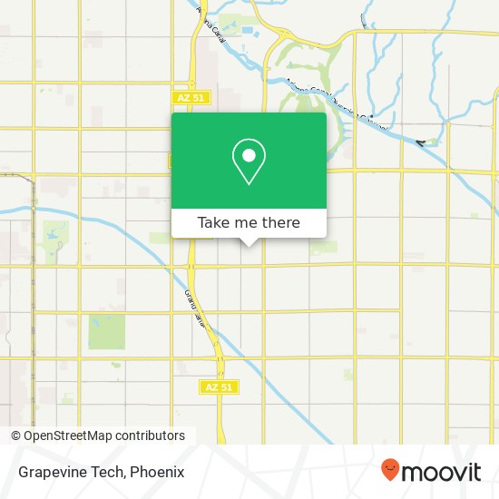 Grapevine Tech map
