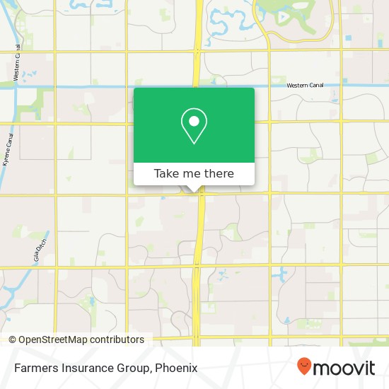 Farmers Insurance Group map