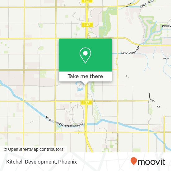 Kitchell Development map