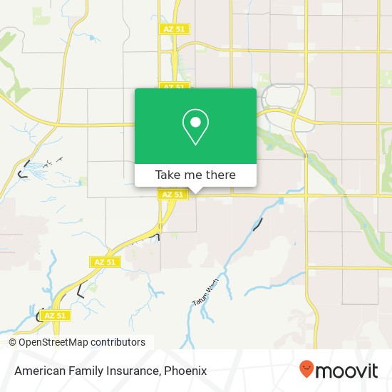 American Family Insurance map