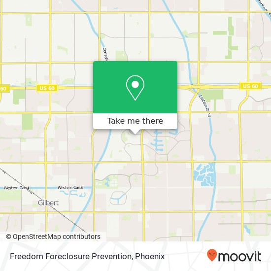 Freedom Foreclosure Prevention map