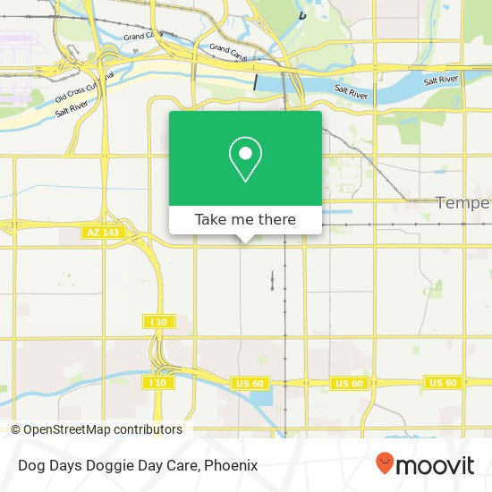 Dog Days Doggie Day Care map