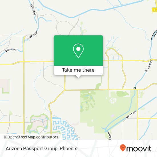 Arizona Passport Group map