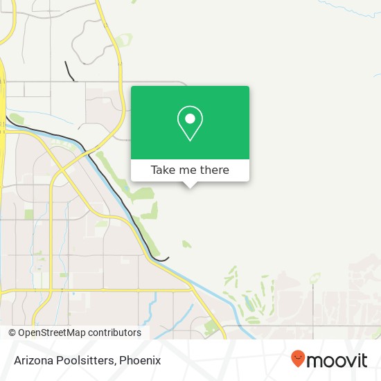 Arizona Poolsitters map