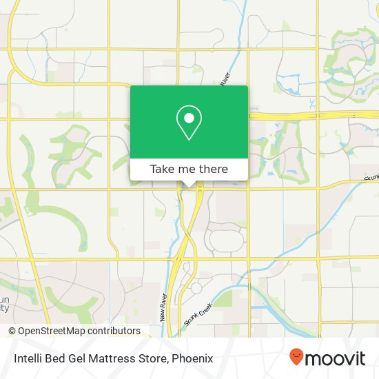 Intelli Bed Gel Mattress Store map