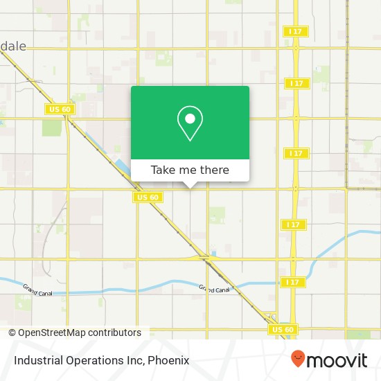 Industrial Operations Inc map