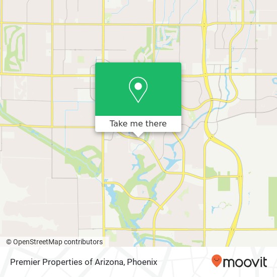 Premier Properties of Arizona map
