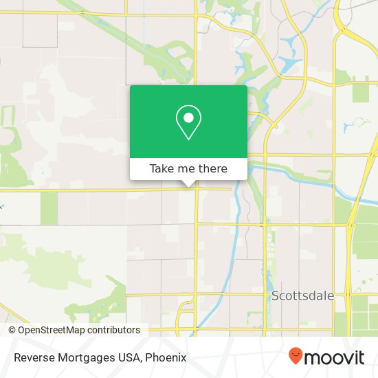 Reverse Mortgages USA map