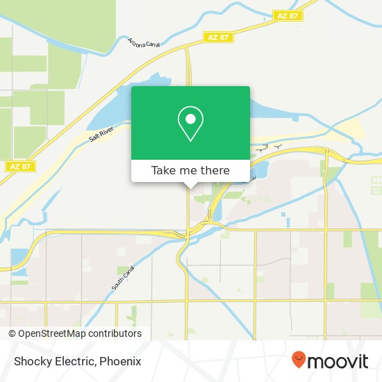 Shocky Electric map