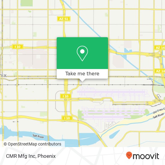 CMR Mfg Inc map