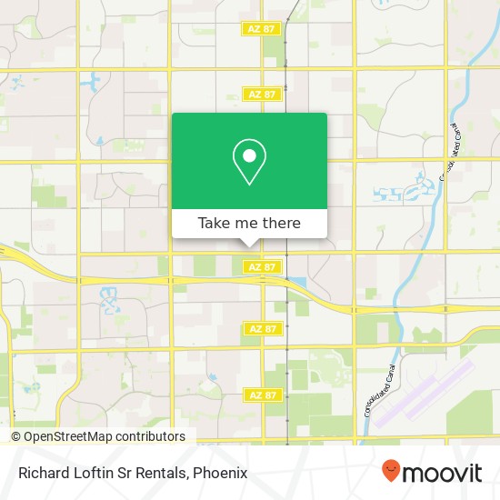 Richard Loftin Sr Rentals map