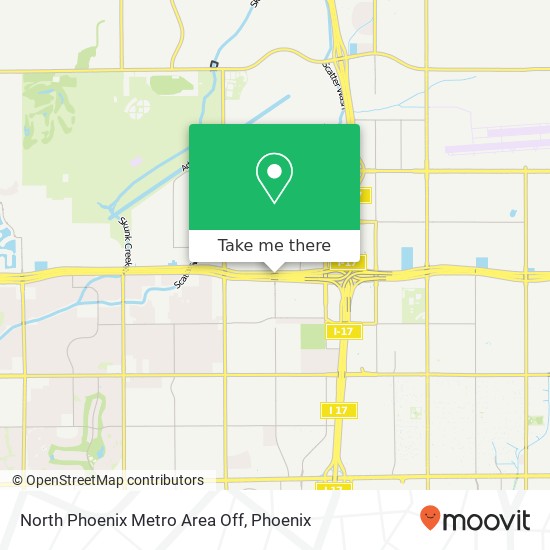 North Phoenix Metro Area Off map