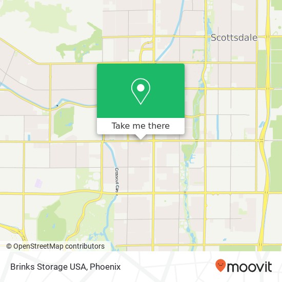 Brinks Storage USA map