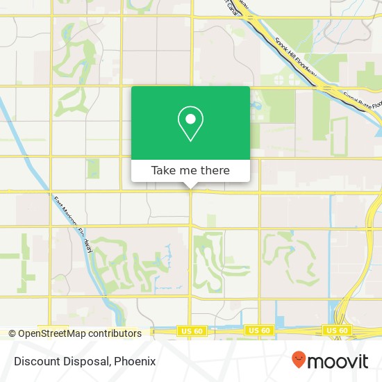 Discount Disposal map