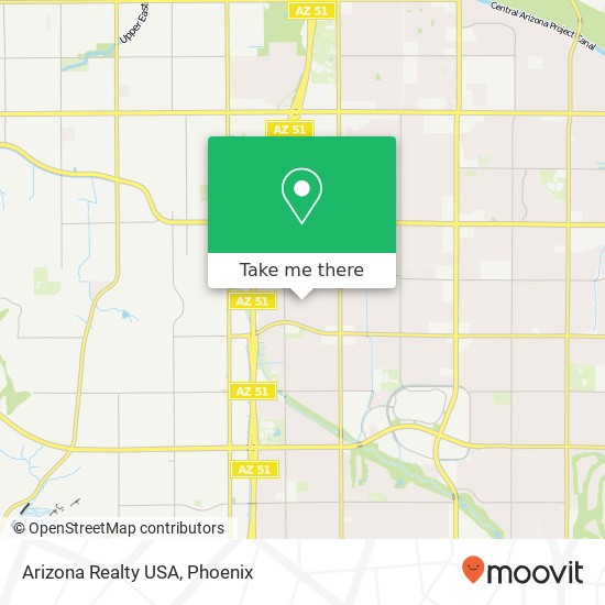 Arizona Realty USA map