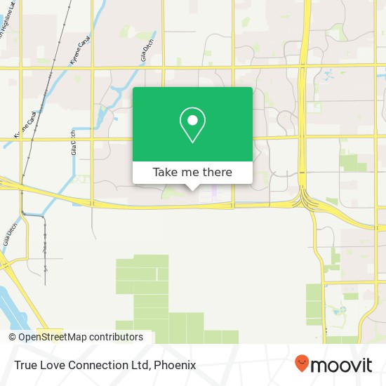 True Love Connection Ltd map