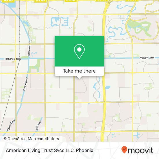 American Living Trust Svcs LLC map