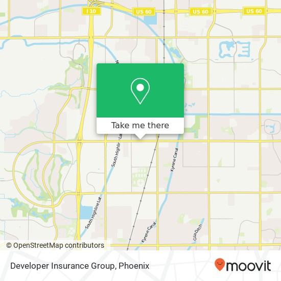 Developer Insurance Group map