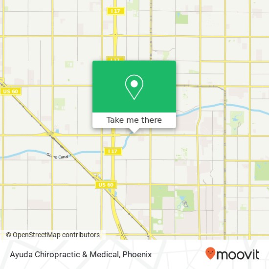 Ayuda Chiropractic & Medical map