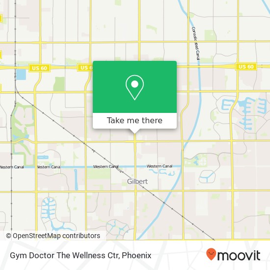 Gym Doctor The Wellness Ctr map