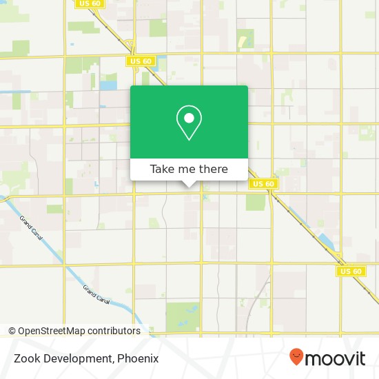 Zook Development map