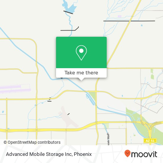 Advanced Mobile Storage Inc map