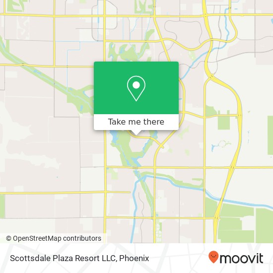 Scottsdale Plaza Resort LLC map