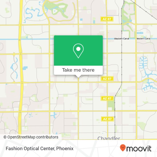 Fashion Optical Center map