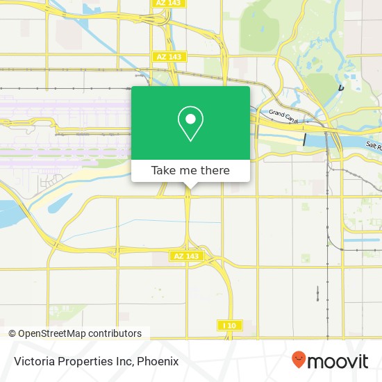 Victoria Properties Inc map