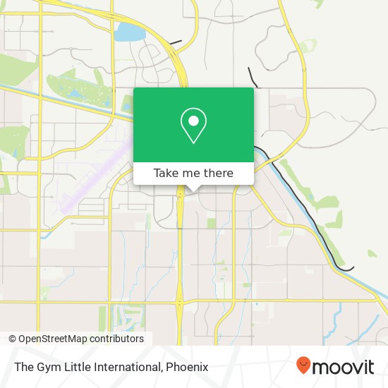 Mapa de The Gym Little International