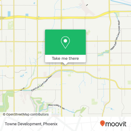 Towne Development map