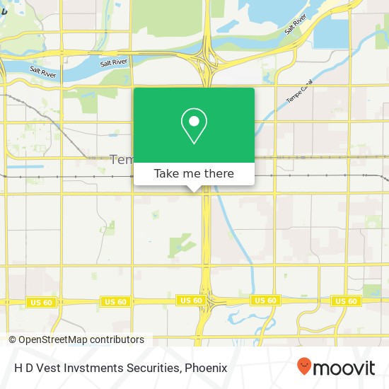 H D Vest Invstments Securities map