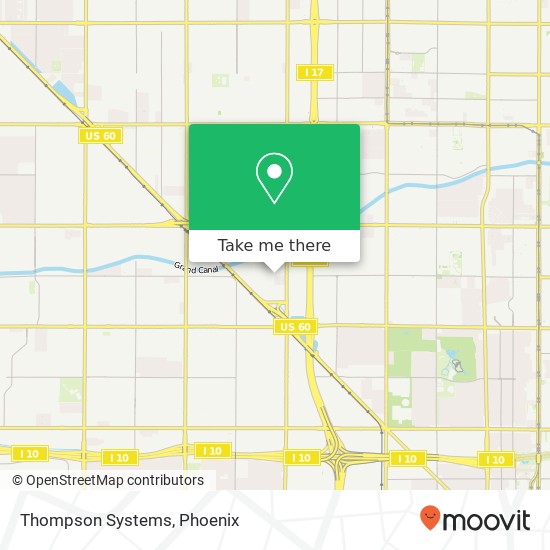 Thompson Systems map