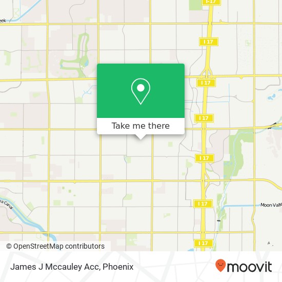 James J Mccauley Acc map